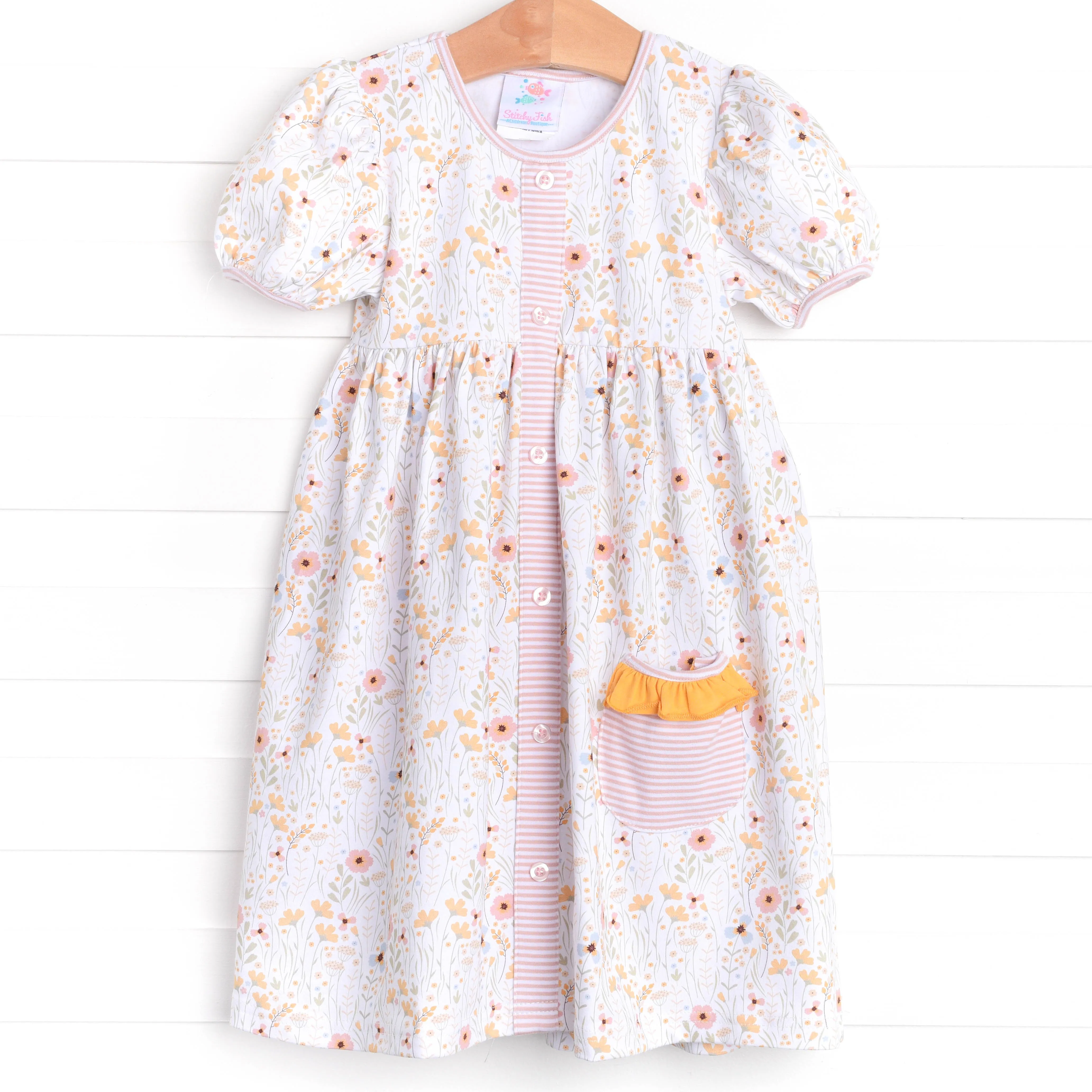 Wildflower Wishes Dress, Yellow