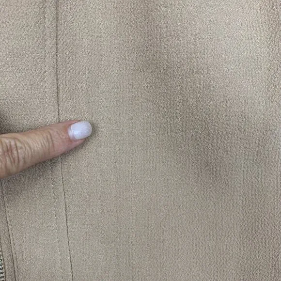 Wilfred Montesson Aritzia Tan Moto Style Jacket - 0