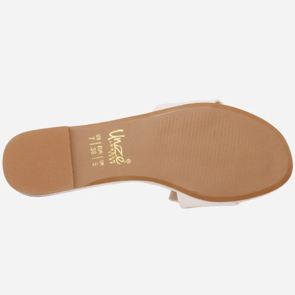 Women "ROMEY" Comfortable Flat-Heel,Wide Fit Gorgeous Slippers