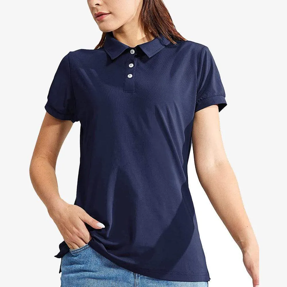 Women's Golf Polo Shirts Short Sleeve Dry Fit Athletic Shirts