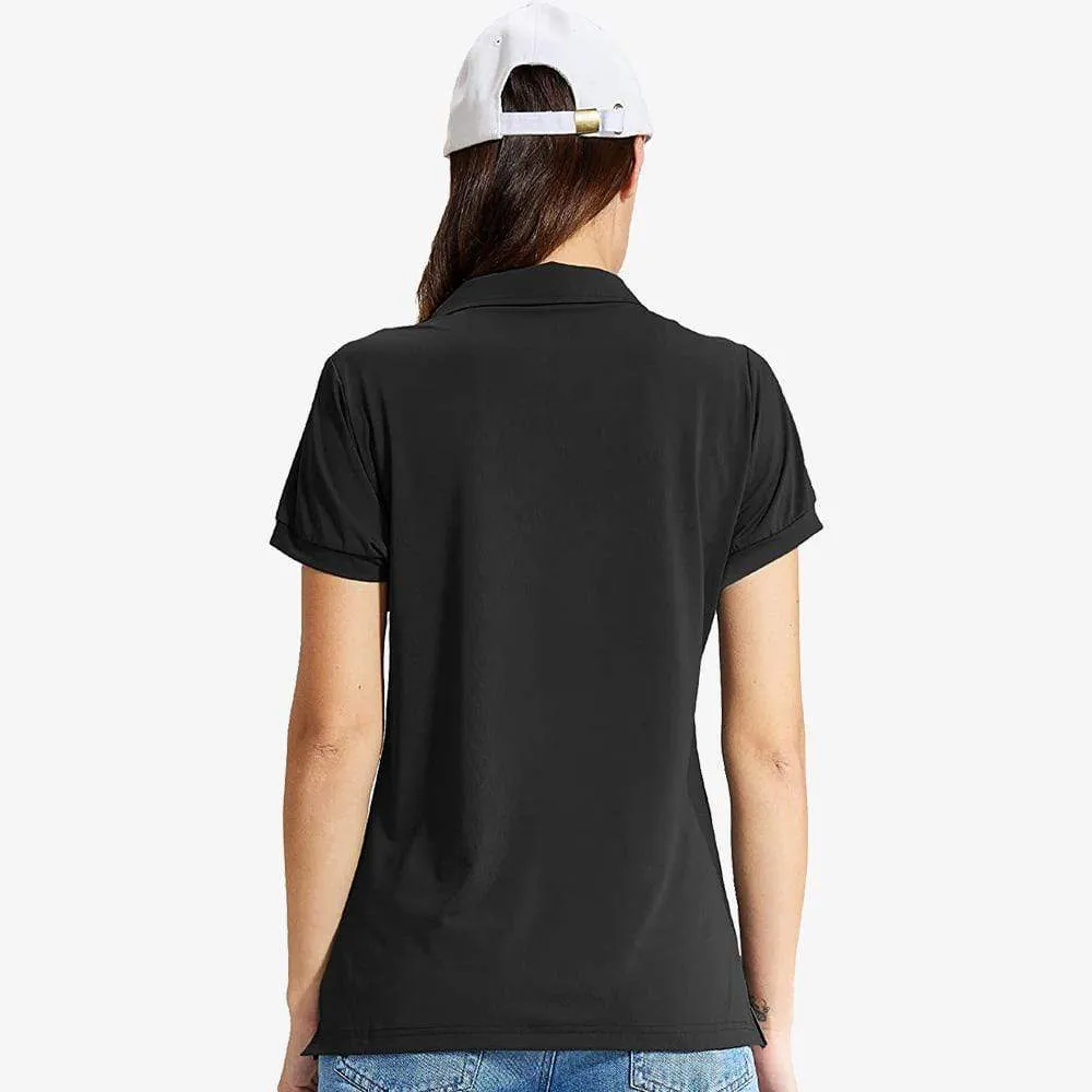 Women's Golf Polo Shirts Short Sleeve Dry Fit Athletic Shirts