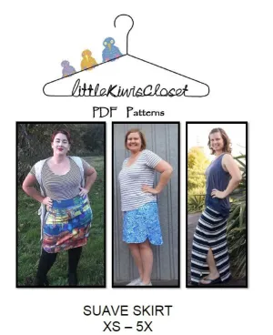 Women's Sauve Skirt- XS - 5X - Little Kiwis Closet