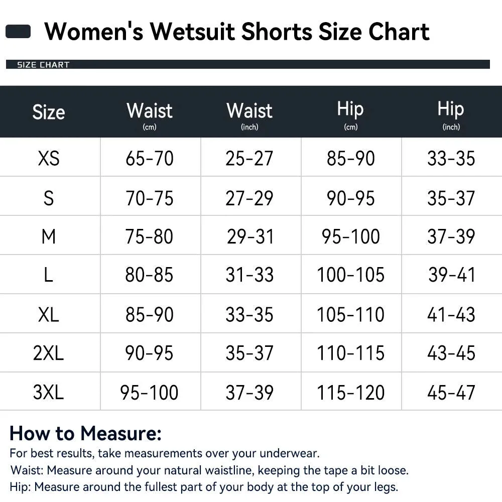 Womens Wetsuit Shorts