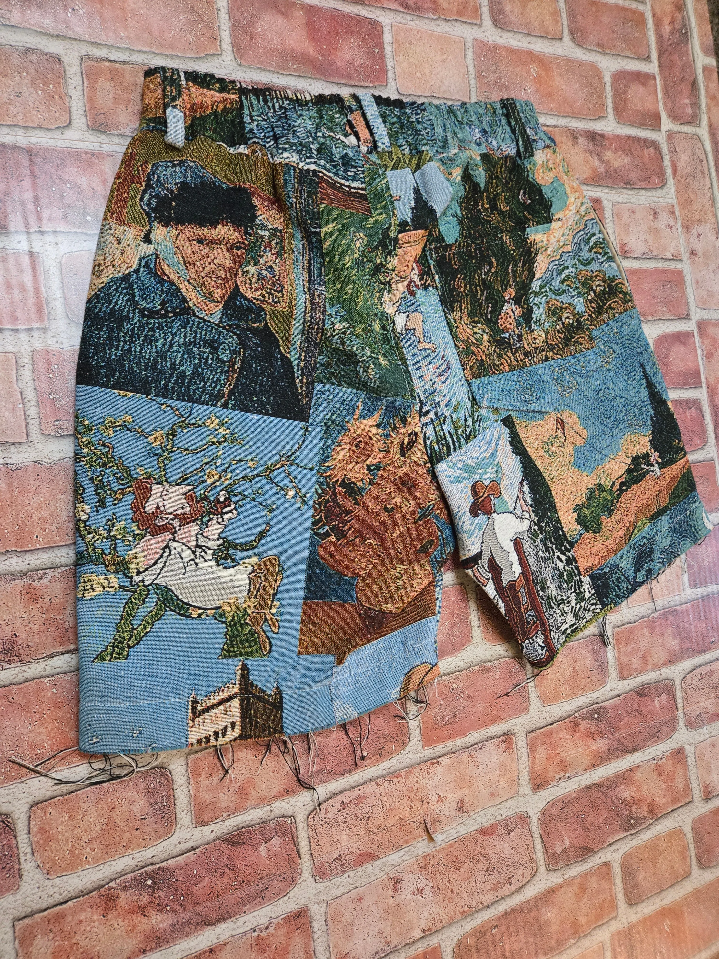 Work Of Art Tapestry Shorts
