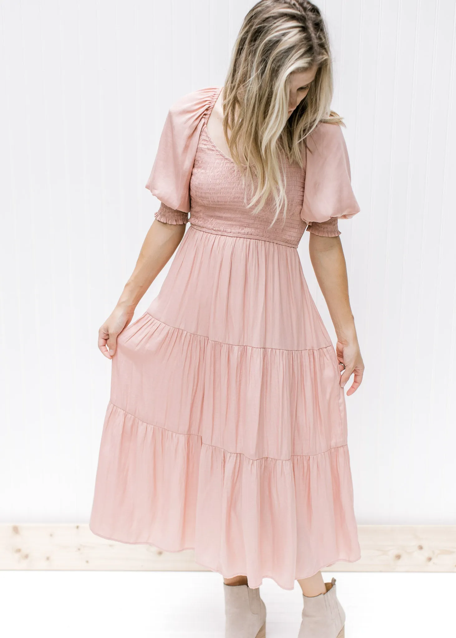 X Pale Mauve Dress