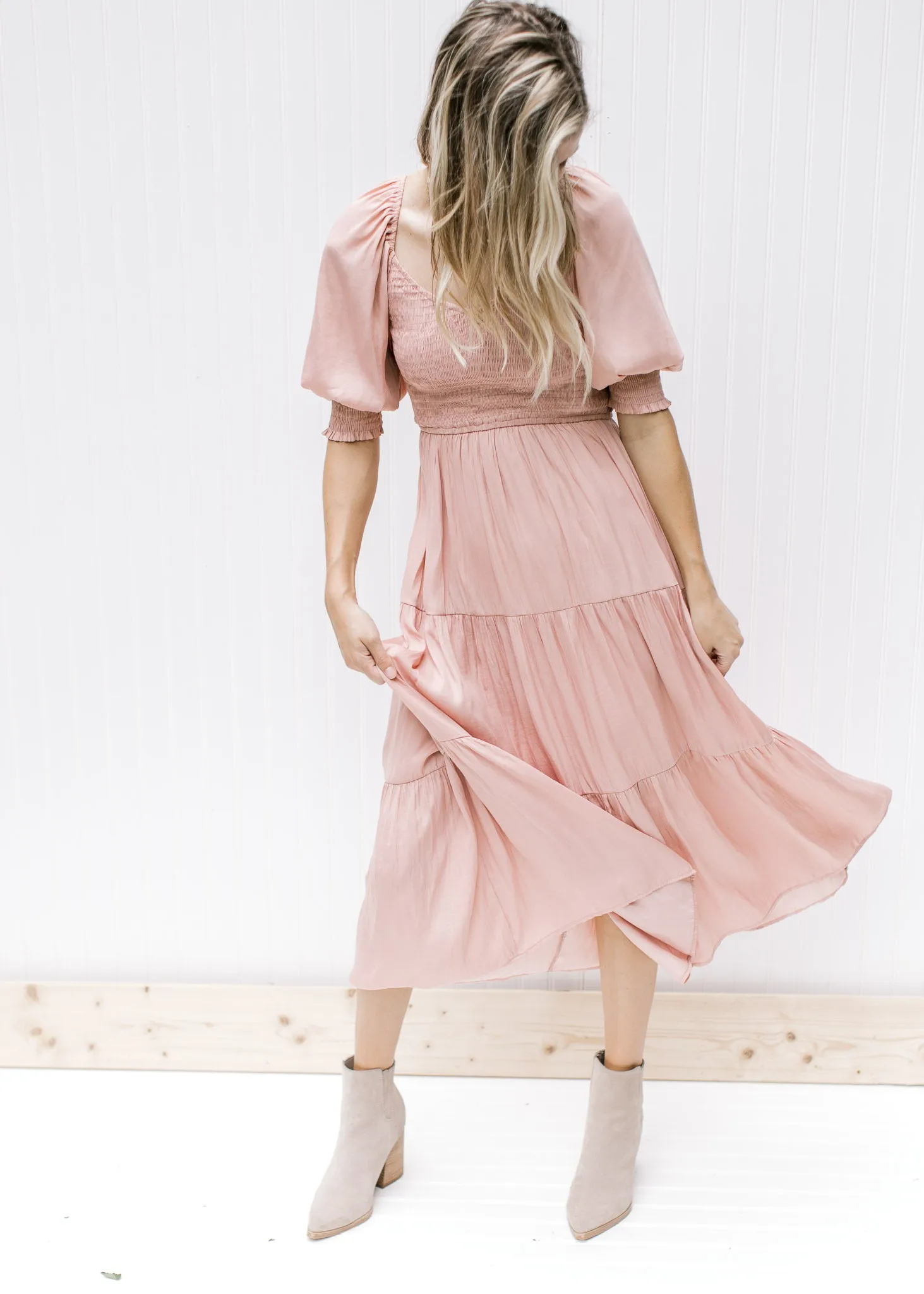 X Pale Mauve Dress