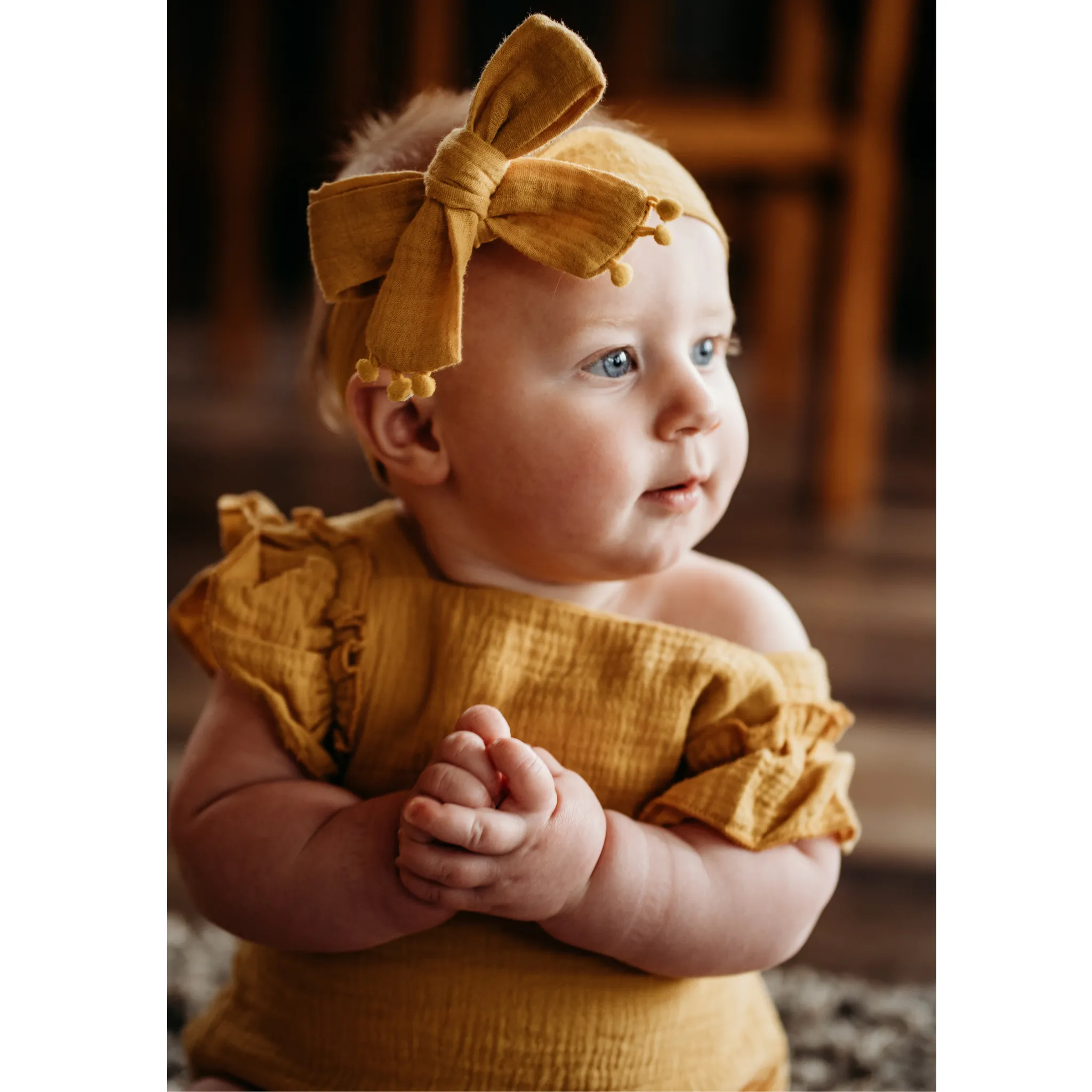 Yellow Maxi Matching Mommy & Me Dress- Women's Size