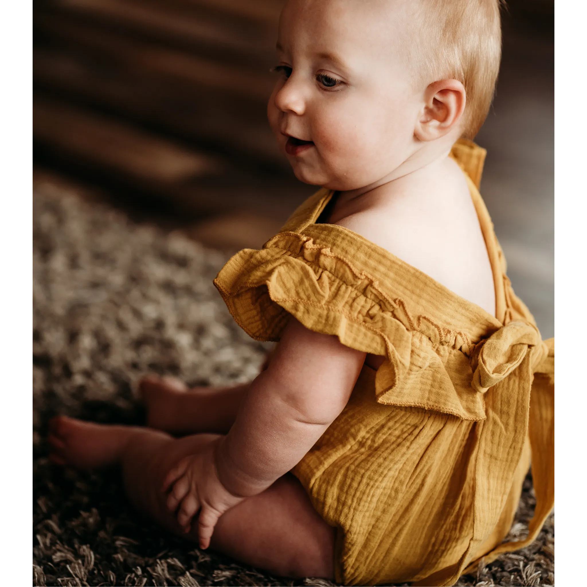 Yellow Maxi Matching Mommy & Me Dress- Women's Size