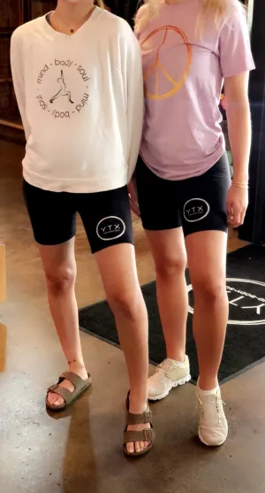 YTX Branded Biker Shorts