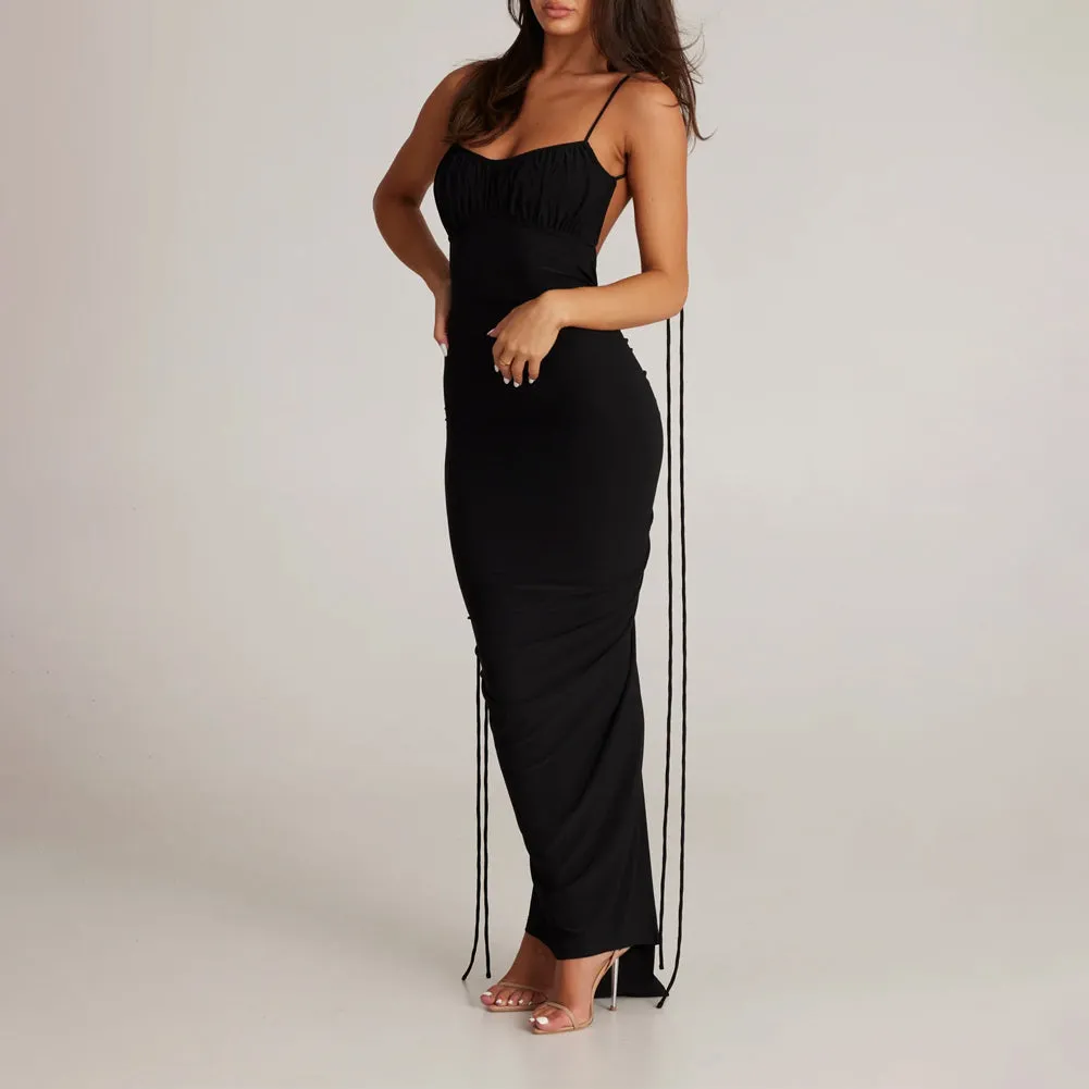 Zahara Form Fitted Midi Dress