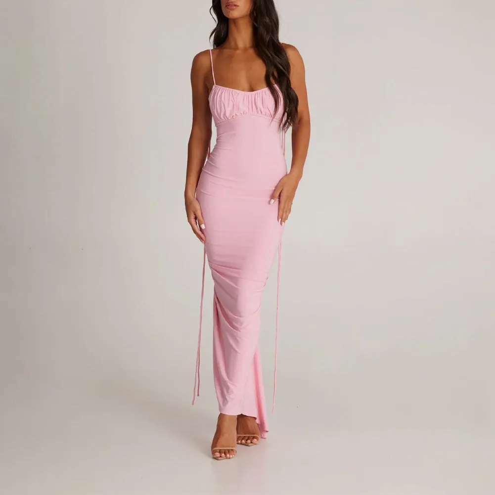 Zahara Form Fitted Midi Dress