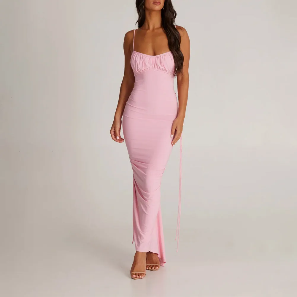 Zahara Form Fitted Midi Dress