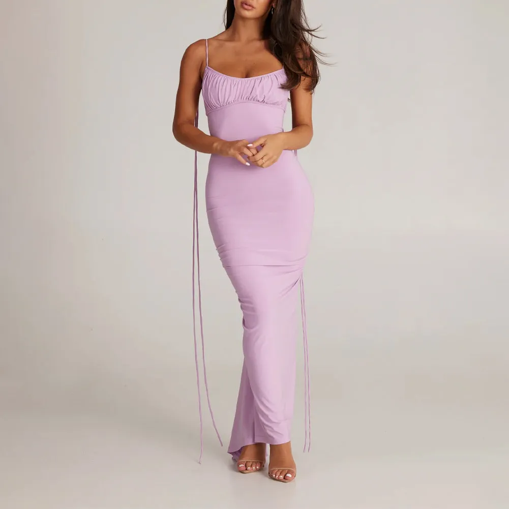Zahara Form Fitted Midi Dress