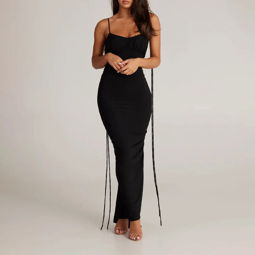 Zahara Form Fitted Midi Dress
