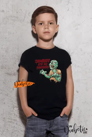 Zombies ate my pancreas - Kids Unisex T-Shirt