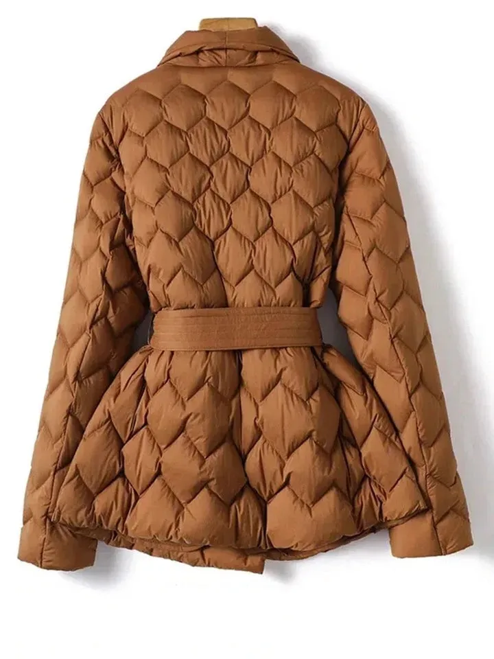 Zyra - Quilted Wrap Jacket