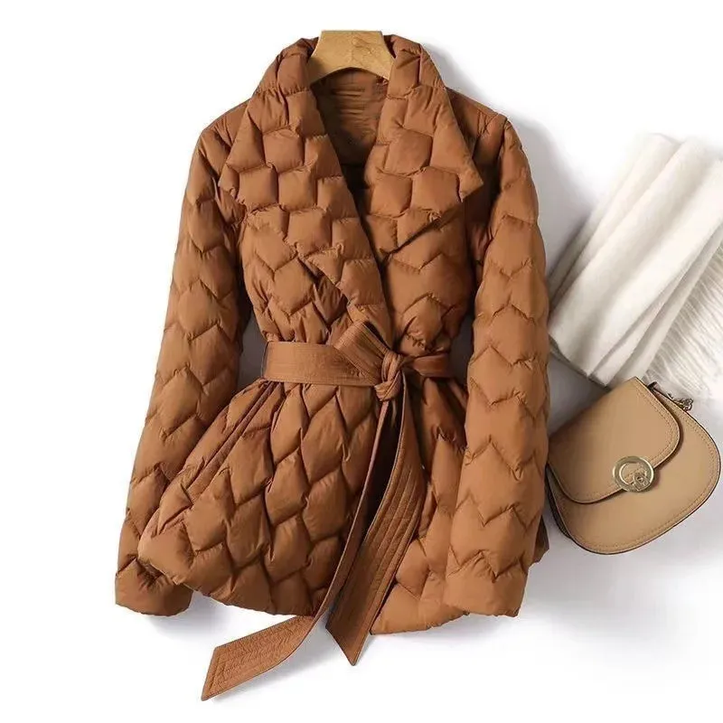 Zyra - Quilted Wrap Jacket